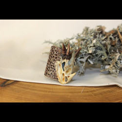 Perle crâne de dragon pour dreadlocks